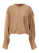 The Latest Nude Beige Diana Blouse
