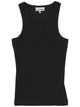 Ganni Tops With Logo