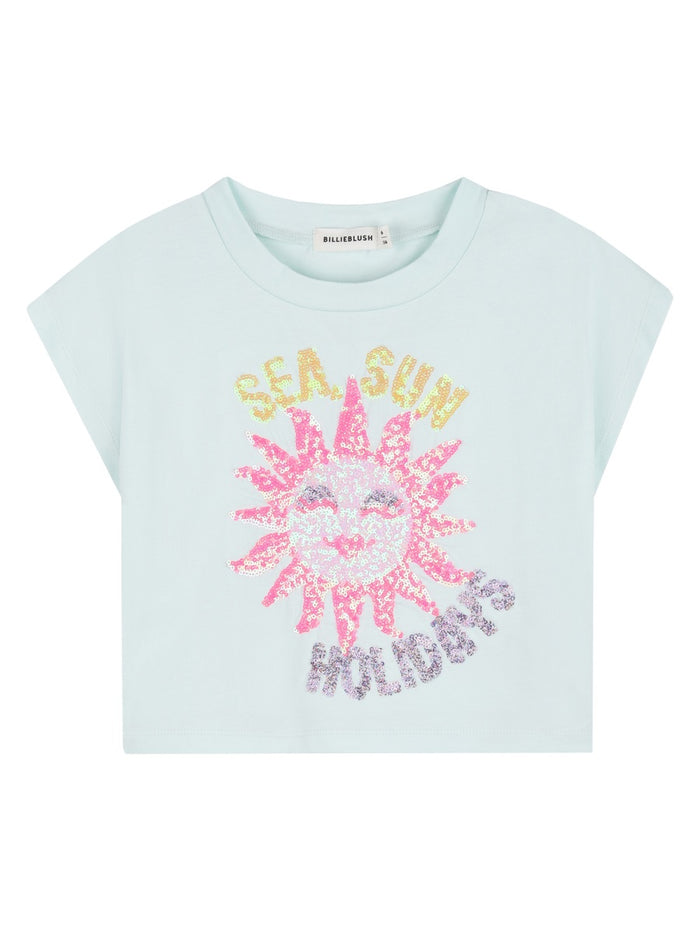 Billieblush T-Shirt "Sea Sun Holidays"