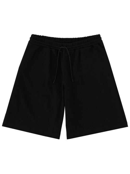 Msgm Shorts Con Logo E Coulisse