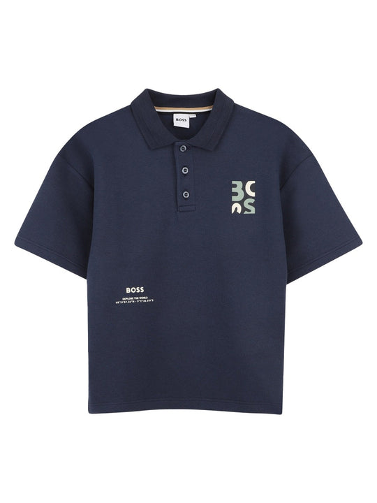 Boss  Polo Maniche Corte Con Logo