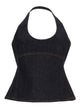 Jacquemus Top "Lavoir" In Denim
