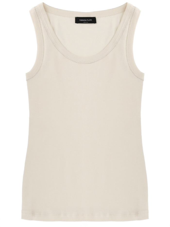 Fabiana Filippi Cotton Tank Top