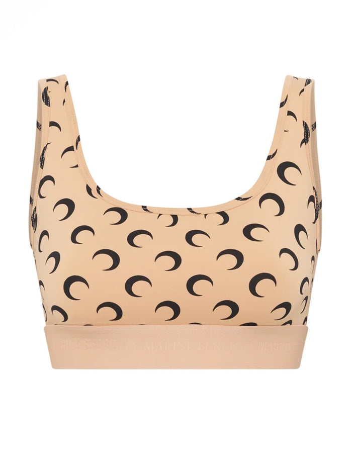 Marine Serre Top Bra "Moon"