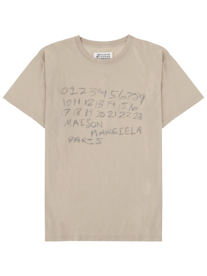 Maison Margiela T-Shirt Con Stampa
