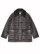 Ganni Quilted Midi Jacket