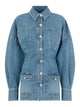 The Attico Denim Mini Dress