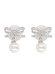 Self-Portrait "Bow Pearl" Earrings