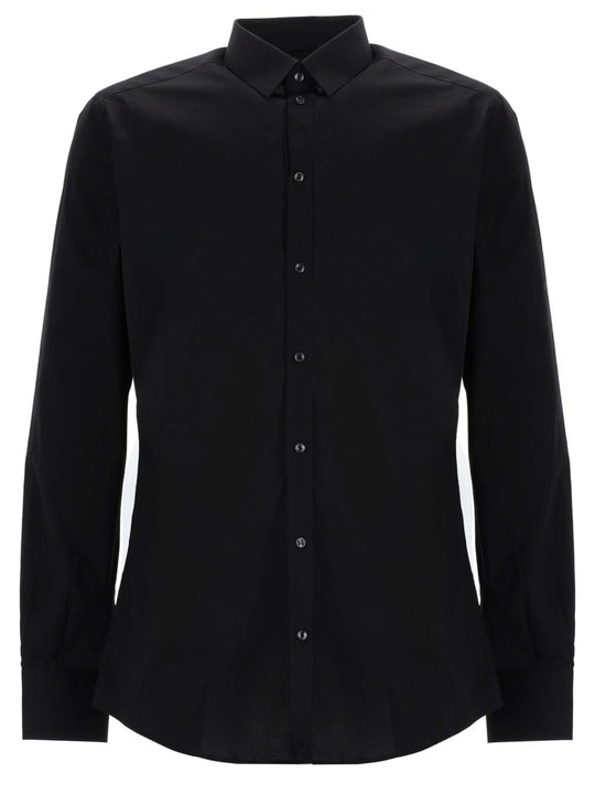 Dolce & Gabbana Camicia Gold Fit In Cotone