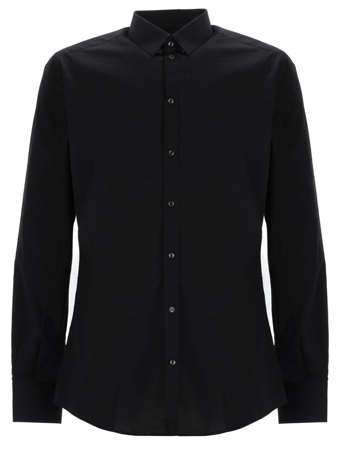 Dolce & Gabbana Camicia Gold Fit In Cotone