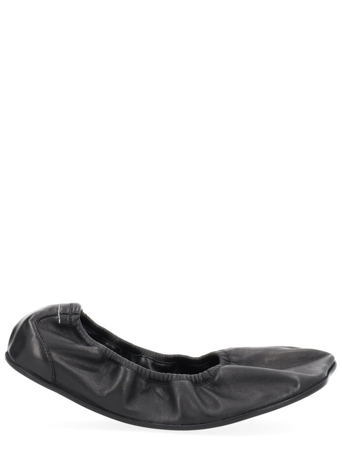 Mm6 Maison Margiela Leather Ballerina