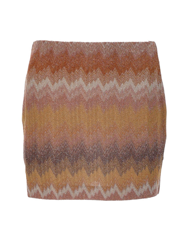 Missoni Minigonna Con Motivo "Snake"