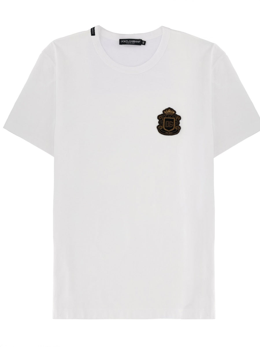 Dolce & Gabbana T-Shirt With Heraldic Logo