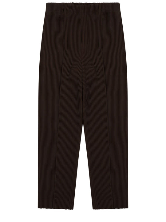 Homme Plisse Issey Miyake Pantalone Tuxedo Plissettato