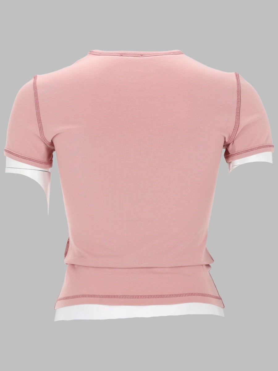 Diesel T-Shirt Con Stampa A Cuore E Borchie