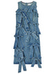 Ganni Cotton Denim Dress