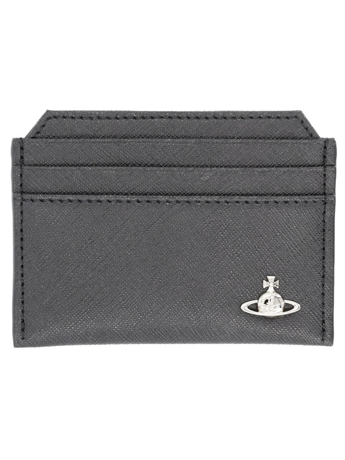 Vivienne Westwood Card Holder With "Orb" Detail