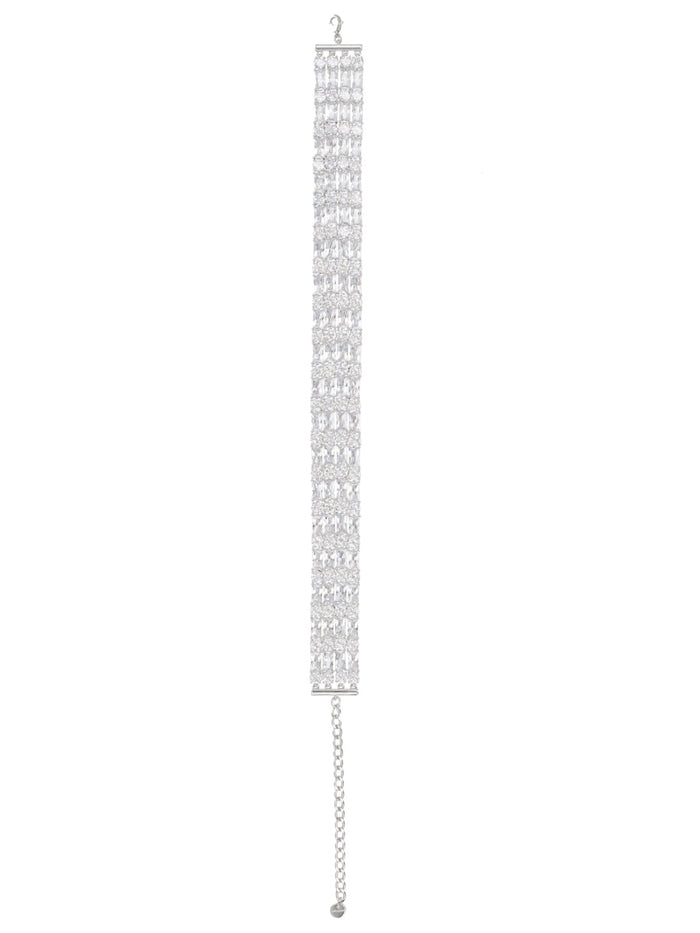Self-Portrait "Crystal" Choker Necklace