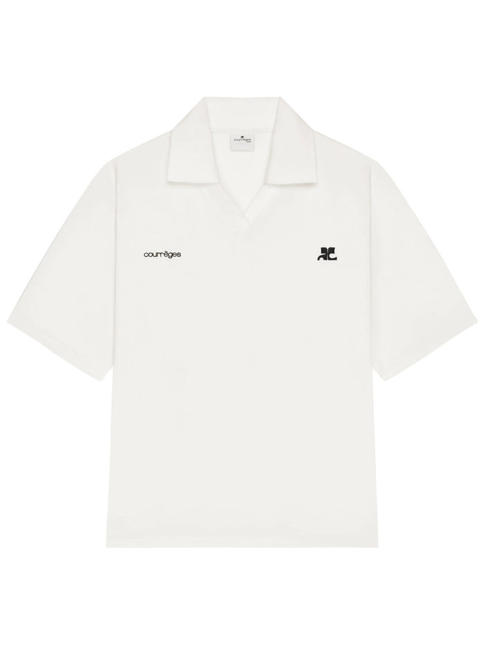 Courreges Polo With Logo