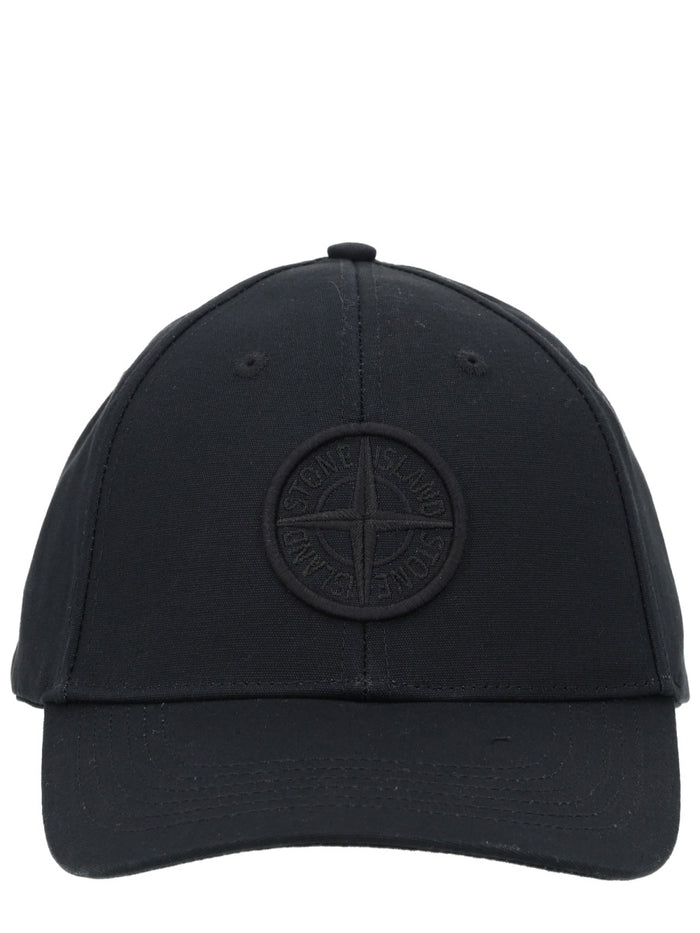 Stone Island Baseball Hat With Logo