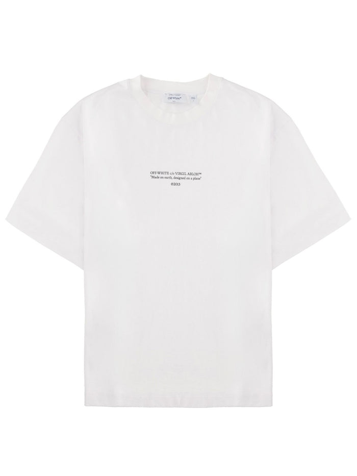 Off-White T-Shirt Con Logo
