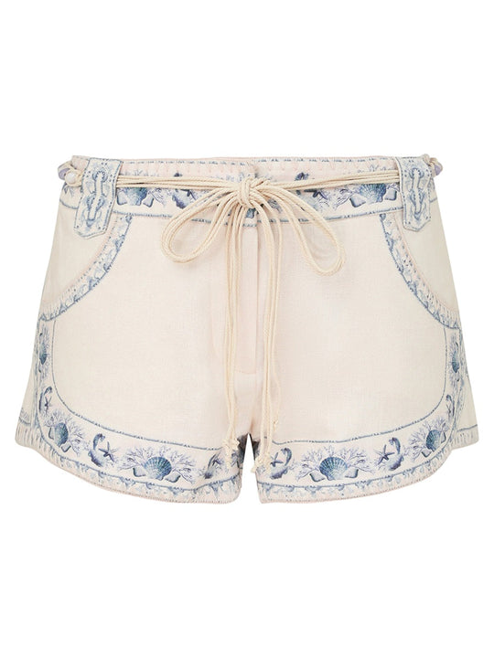 Zimmermann Mini Shorts "Wanderlust"