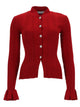 Self-Portrait Cardigan With Jewel Buttons