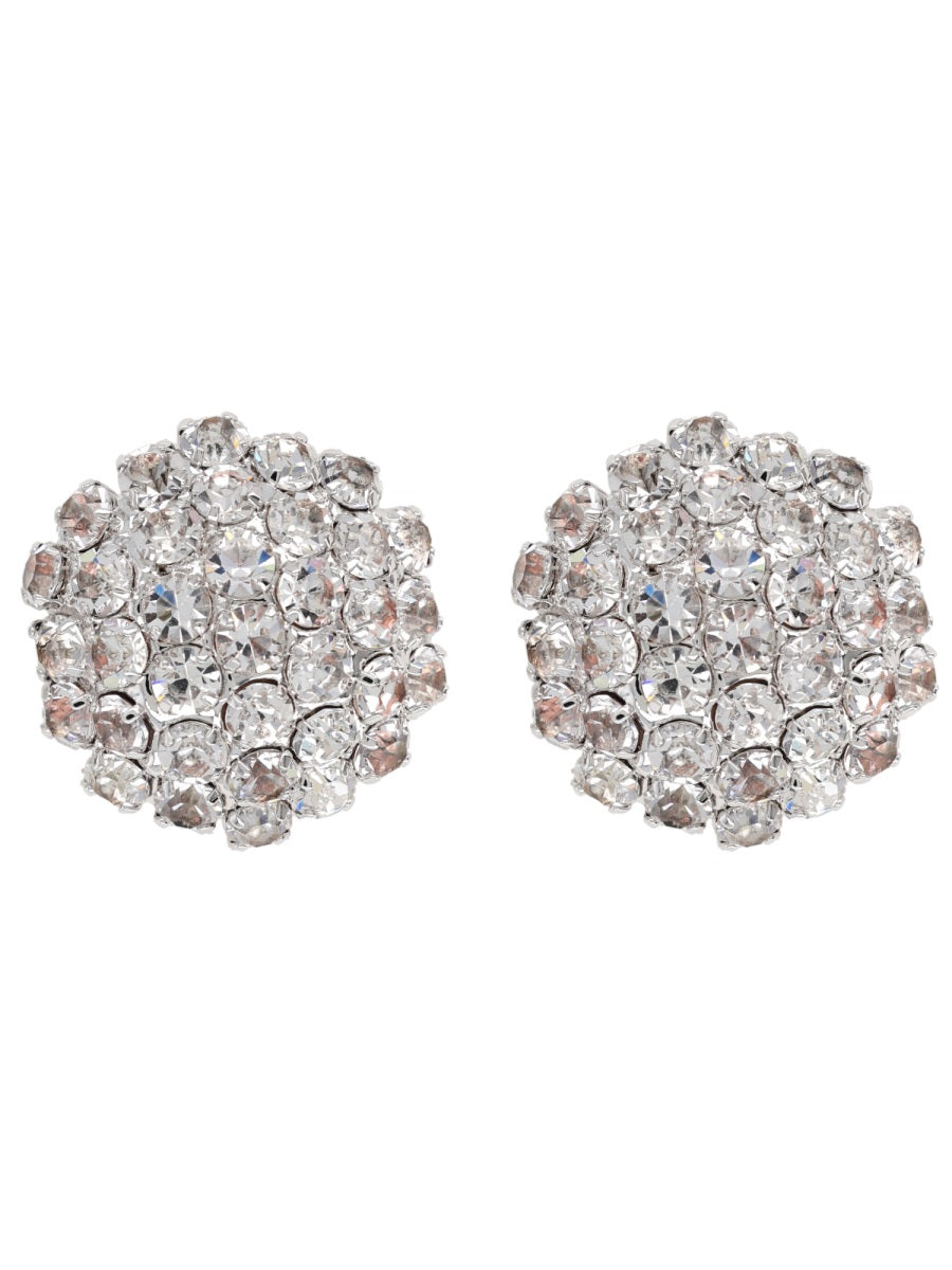 Self-Portrait "Crystal Flower" Earrings