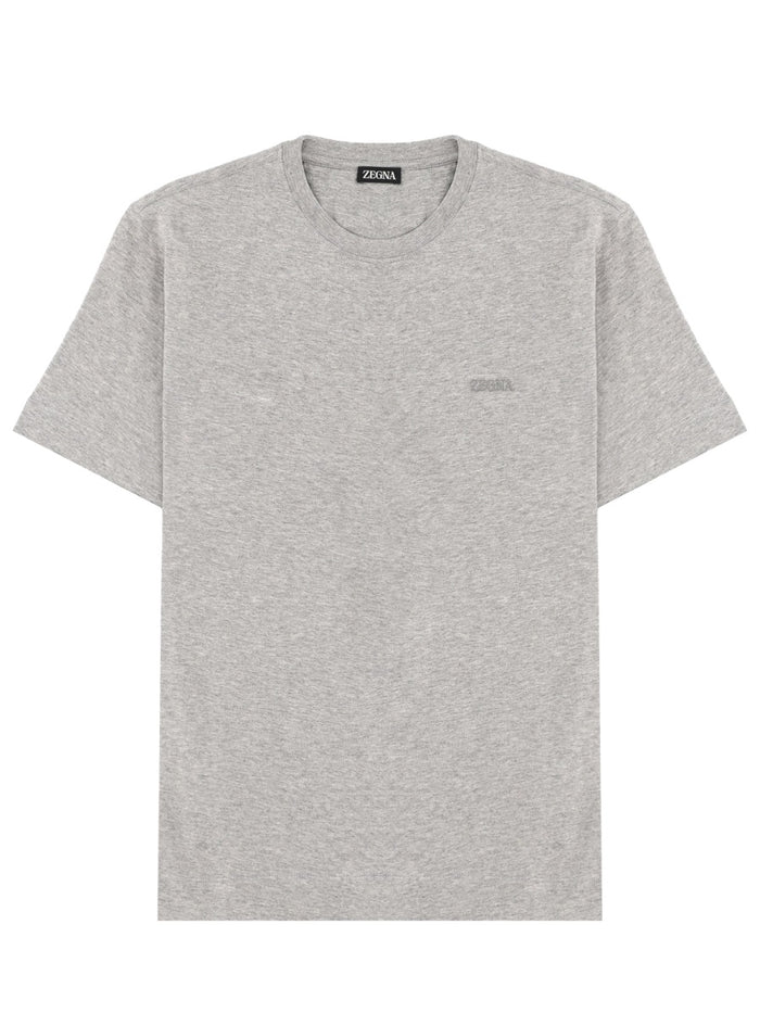 Zegna T-Shirt With Logo