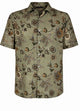 Manuel Ritz Olive Green Cotton Shirt