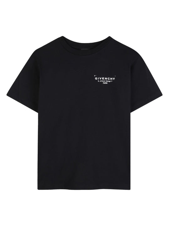 Givenchy T-Shirt Con Stampa Sul Retro
