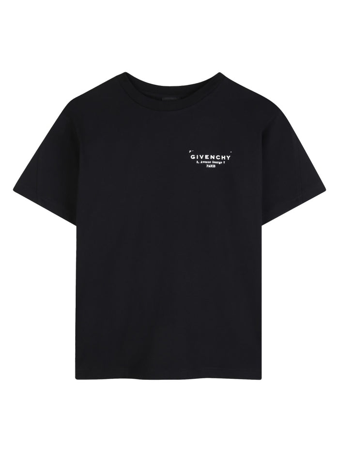 Givenchy T-Shirt Con Stampa Sul Retro