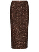 Rotate Birger Christensen Midi Skirt With Sequins