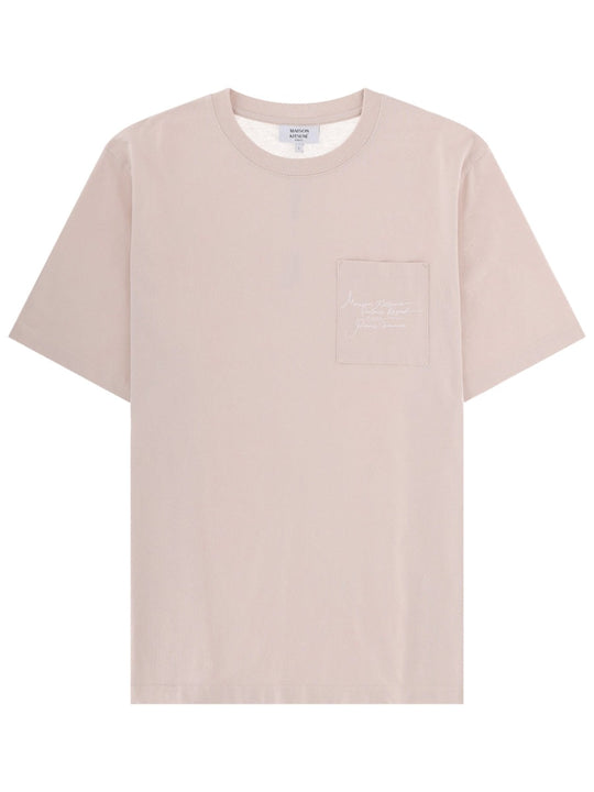 Maison Kitsuné T-Shirt "Poetic Script"