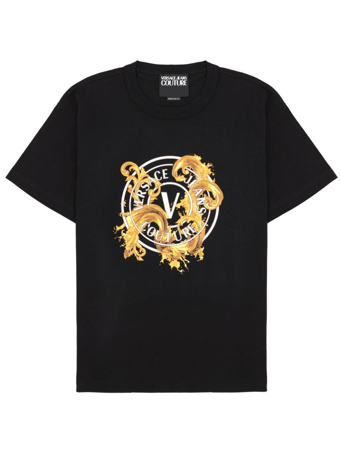 Versace Jeans Couture T-Shirt Con Stampa
