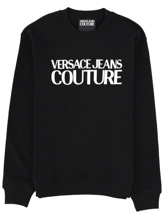Versace Jeans Couture Felpa Con Logo