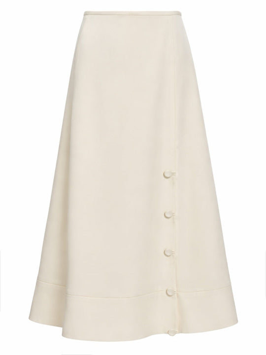 Jil Sander Satin Skirt.