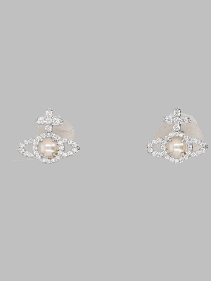 Vivienne Westwood Orecchini "Olympia" Con Perle