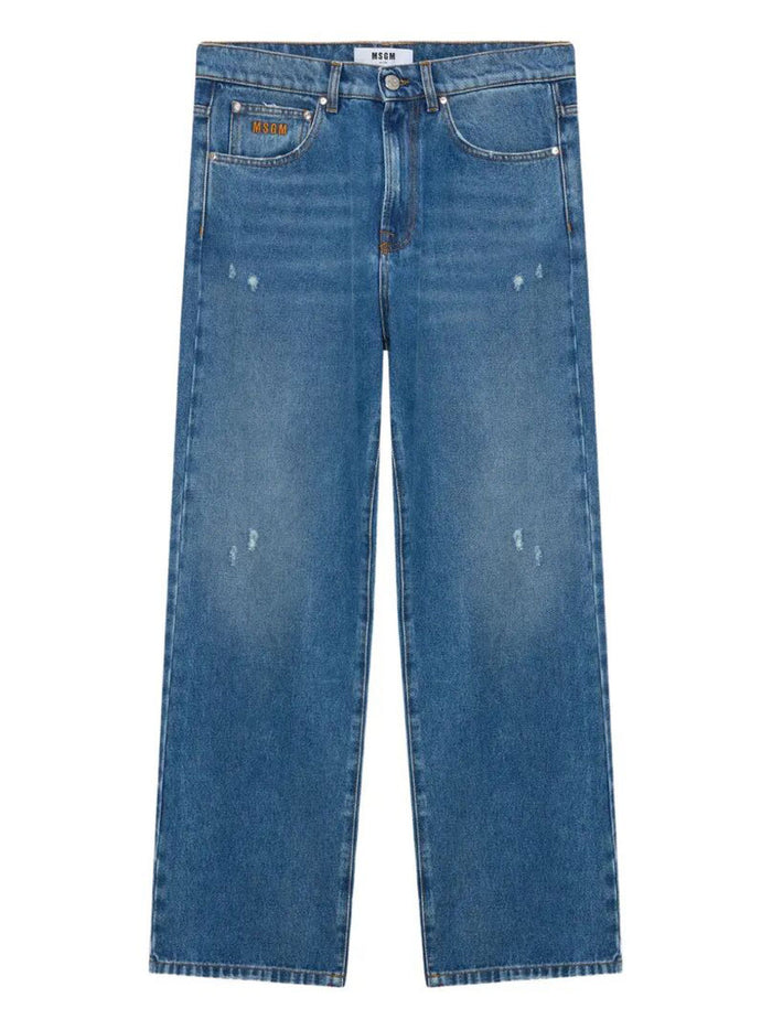 Msgm Distressed Jeans