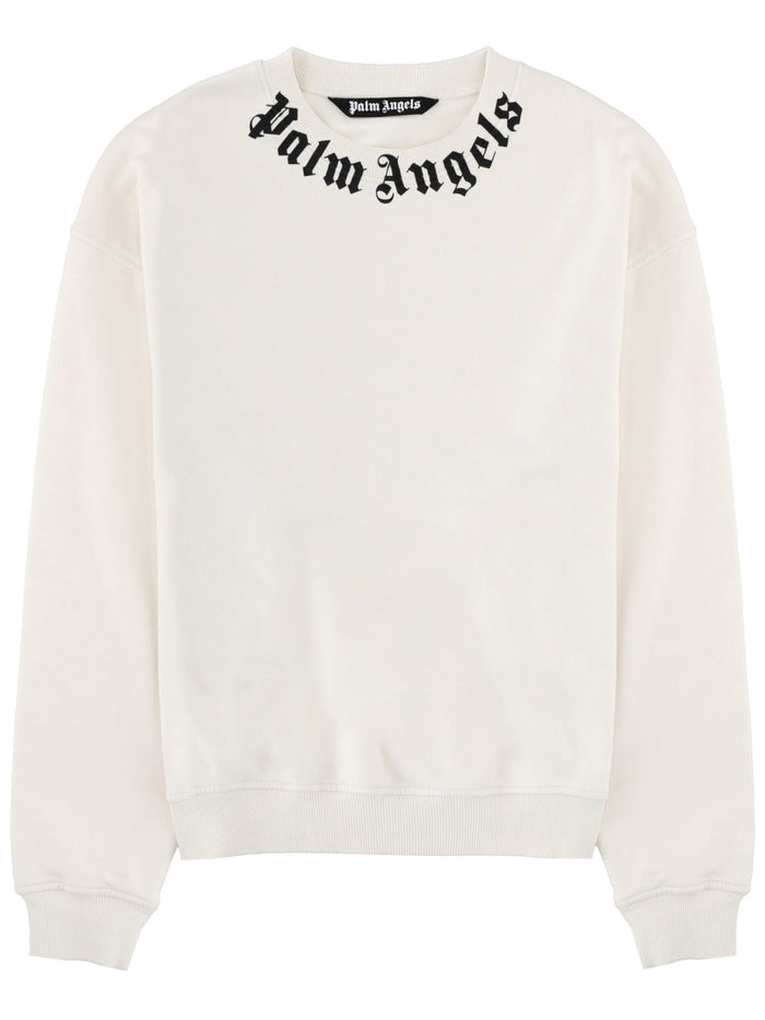 Palm Angels Felpa Con Logo