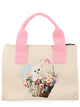 Msgm White Cotton Polyester Handbag