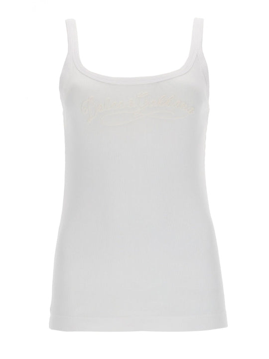 Dolce & Gabbana Tank Top With Logo