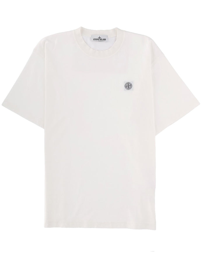 Stone Island T-Shirt With Logo Patch