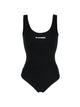 Jil Sander One Piece Swimsuit With Logo