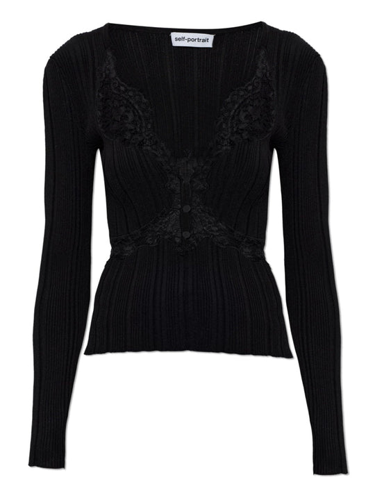 Self-Portrait Lace Top