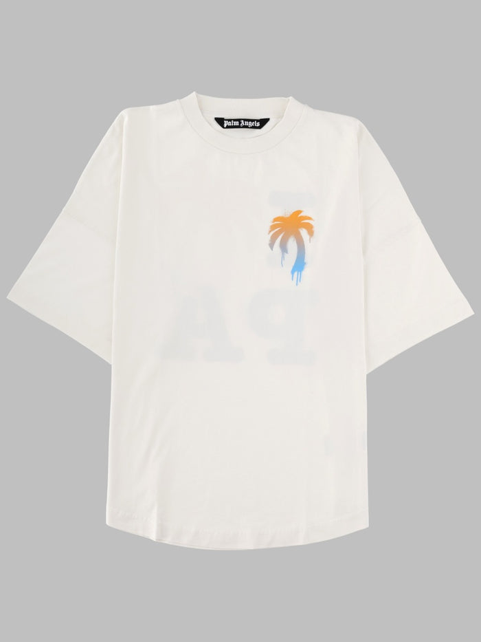 Palm Angels T-Shirt In Cotone