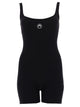 Marine Serre Short Jumpsuit With Logo
