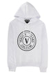 Versace Jeans Couture Felpa Con Logo E Cappuccio