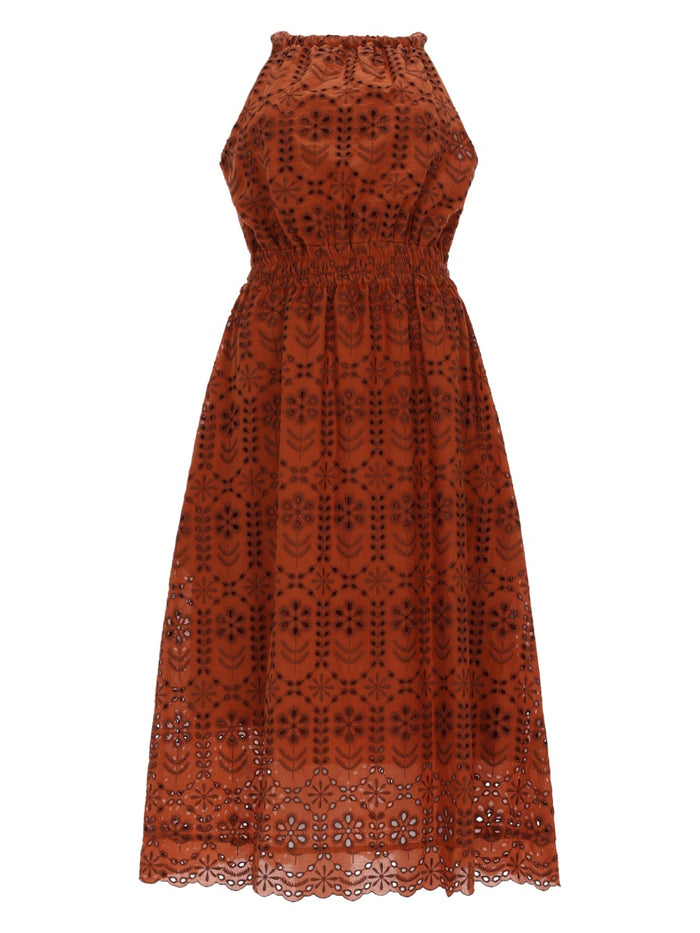 Ps By Paul Smith Abito Midi Traforato