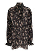 Dolce & Gabbana "Vintage Rose" Print Top